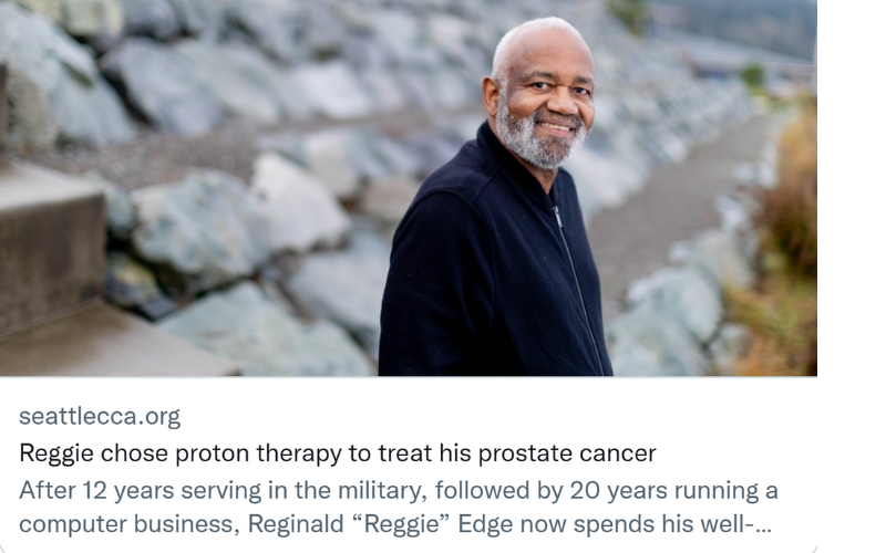 Reggie chose Proton therapy